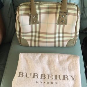 Burberry Pink Nova Check Bag
